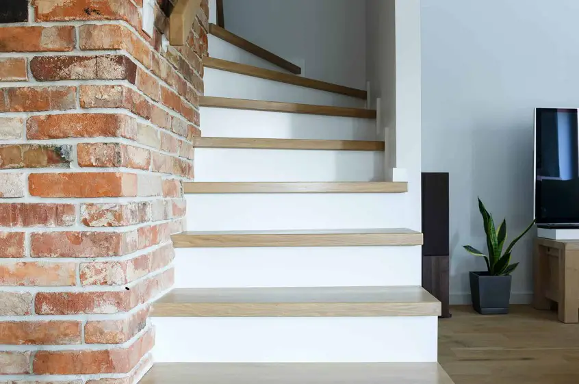 steep basement stairs solution