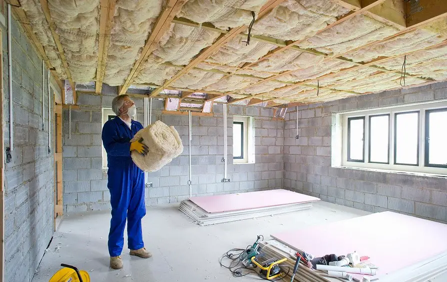 faced or unfaced insulation in basement ceiling