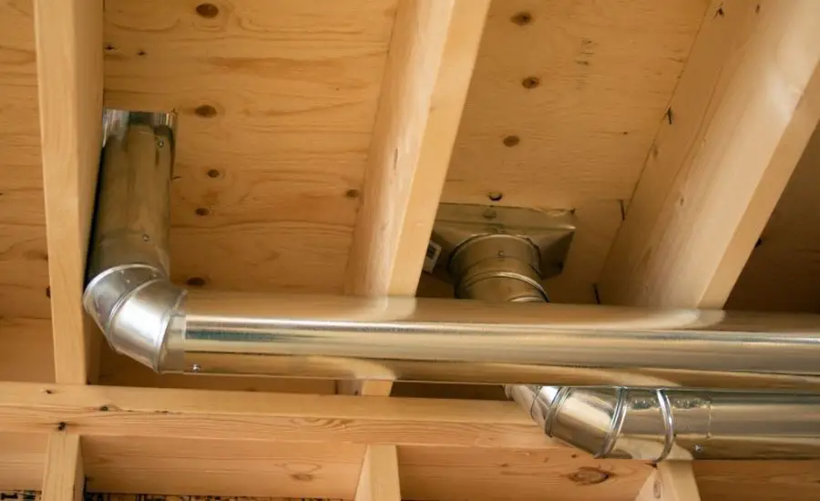 how to hide ductwork in basement
