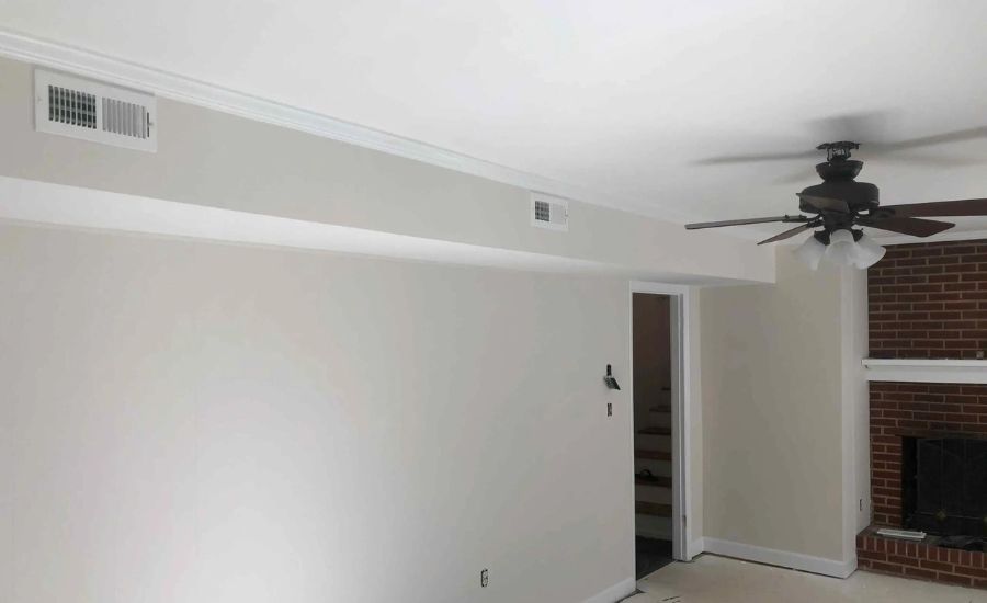 How to hide ductwork in basement 6